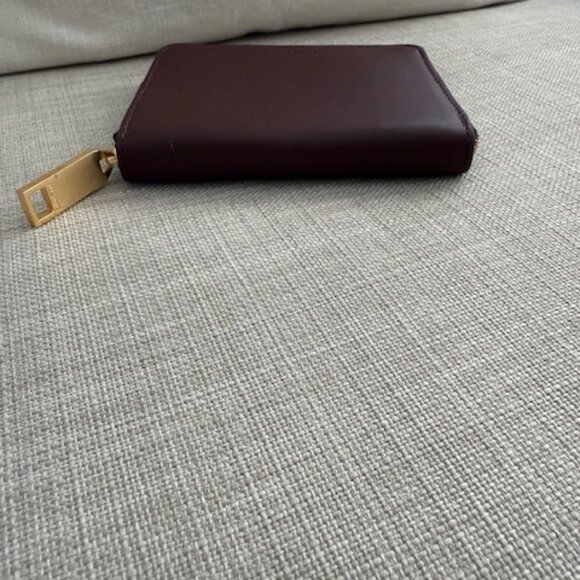 All Saints Lena Hex Leather Zip Wallet - Picture 7 of 11